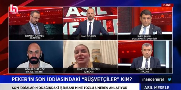 Sedat Peker'in rüşvet çarkı iddiasının odağındaki Mine Tozlu Sineren'den açıklama