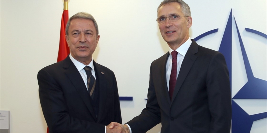 Akar İle Nato Genel Sekreteri Stoltenberg Görüştü