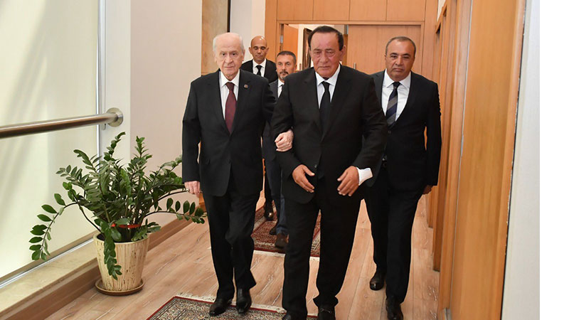 Bahçeli, Alaattin Çakıcı’yı ağırladı