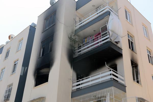 Dini nikahlı eşi tarafından terk edilen 20 yaşındaki genç evi ateşe verdi!