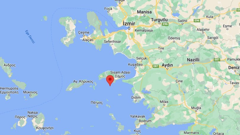 Kuşadası'nda 4.7 ve 5.1 büyüklüğünde deprem!
