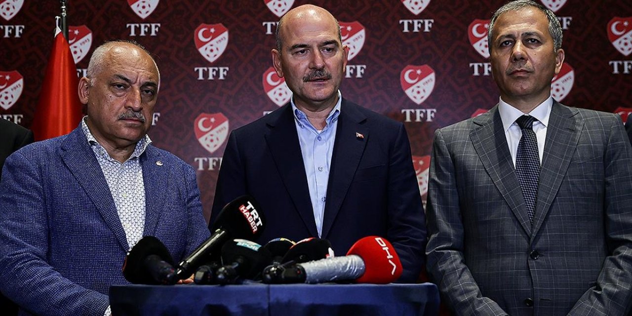 Bakan Soylu: Tff Binasına Saldırı Olayının Zanlıları Kısa Bir Süre İçerisinde Yakalandı