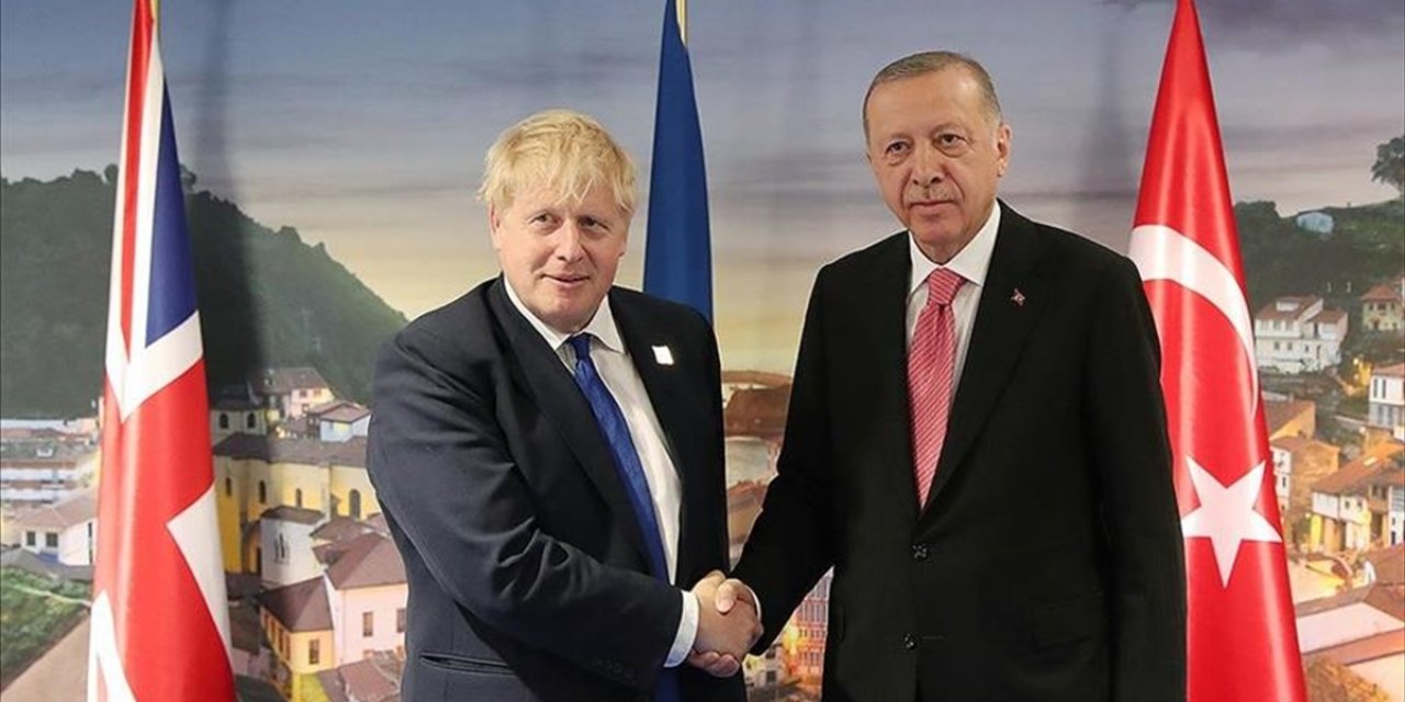 Cumhurbaşkanı Erdoğan, İngiltere Başbakanı Johnson İle Telefonda Görüştü