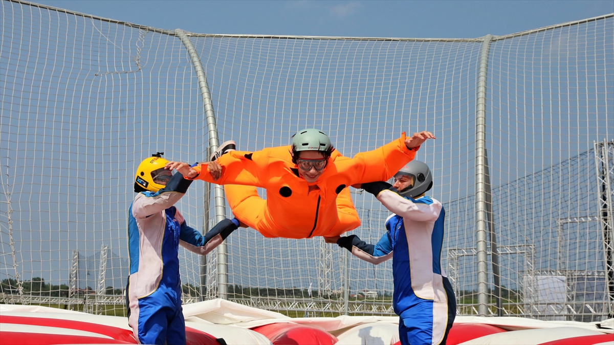 Teknofest'e Katılanlar Serbest Uçuş Heyecanı Yaşıyor