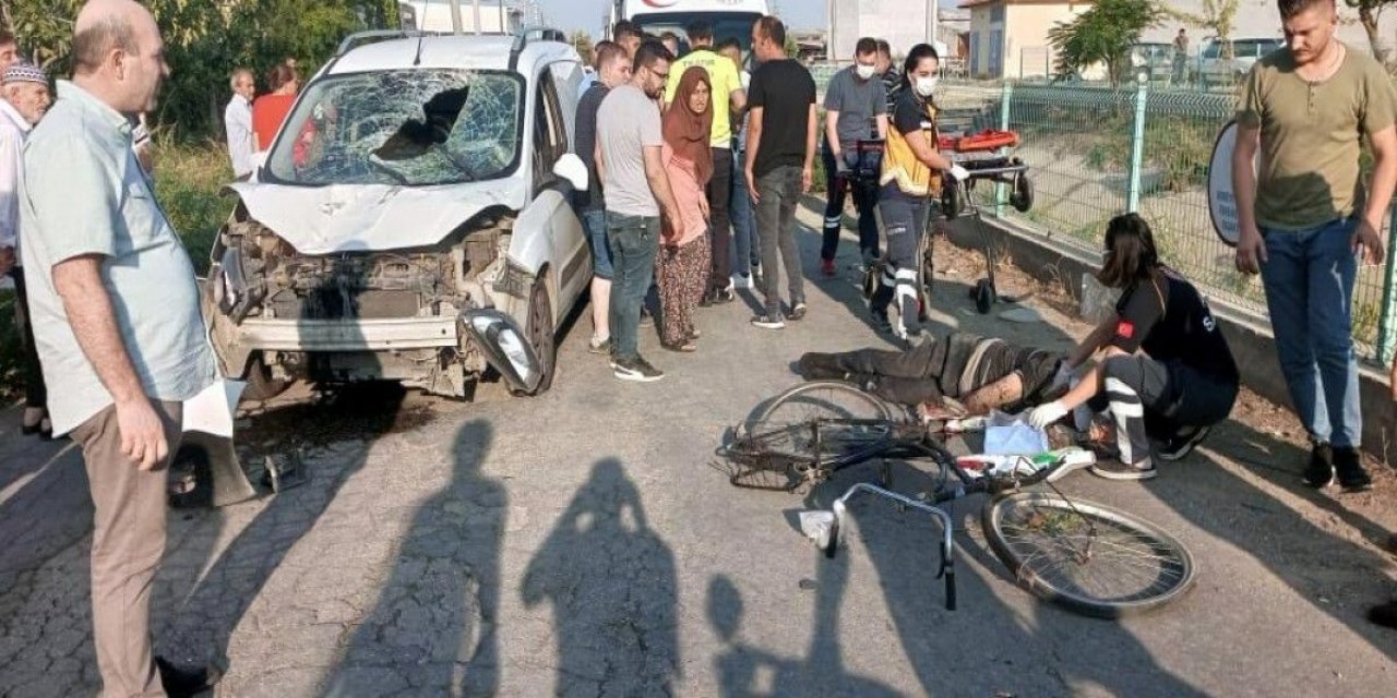 Manisa'da ehliyetsiz sürücünün çarptığı bisikletli öldü