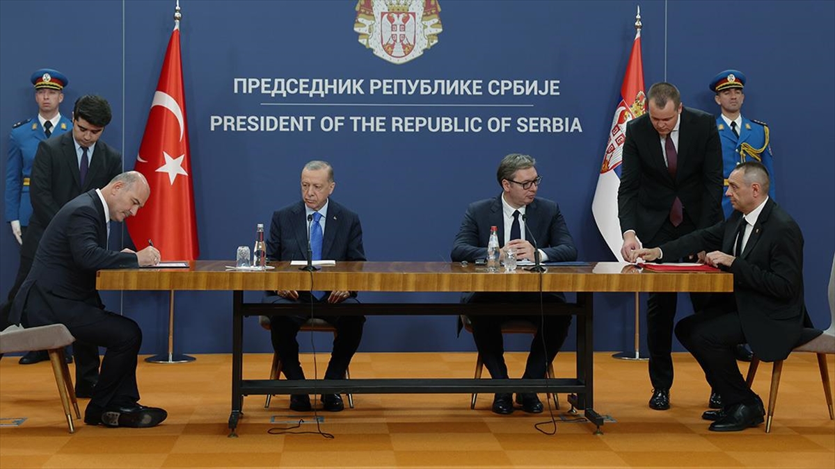 Türkiye İle Sırbistan Arasında 7 Anlaşma İmzalandı