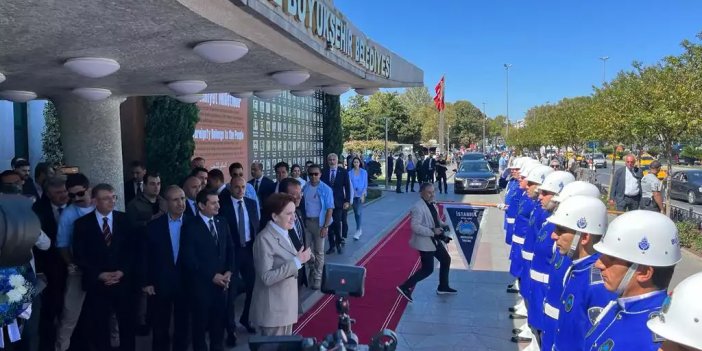 Akşener'den İmamoğlu'na ziyaret...