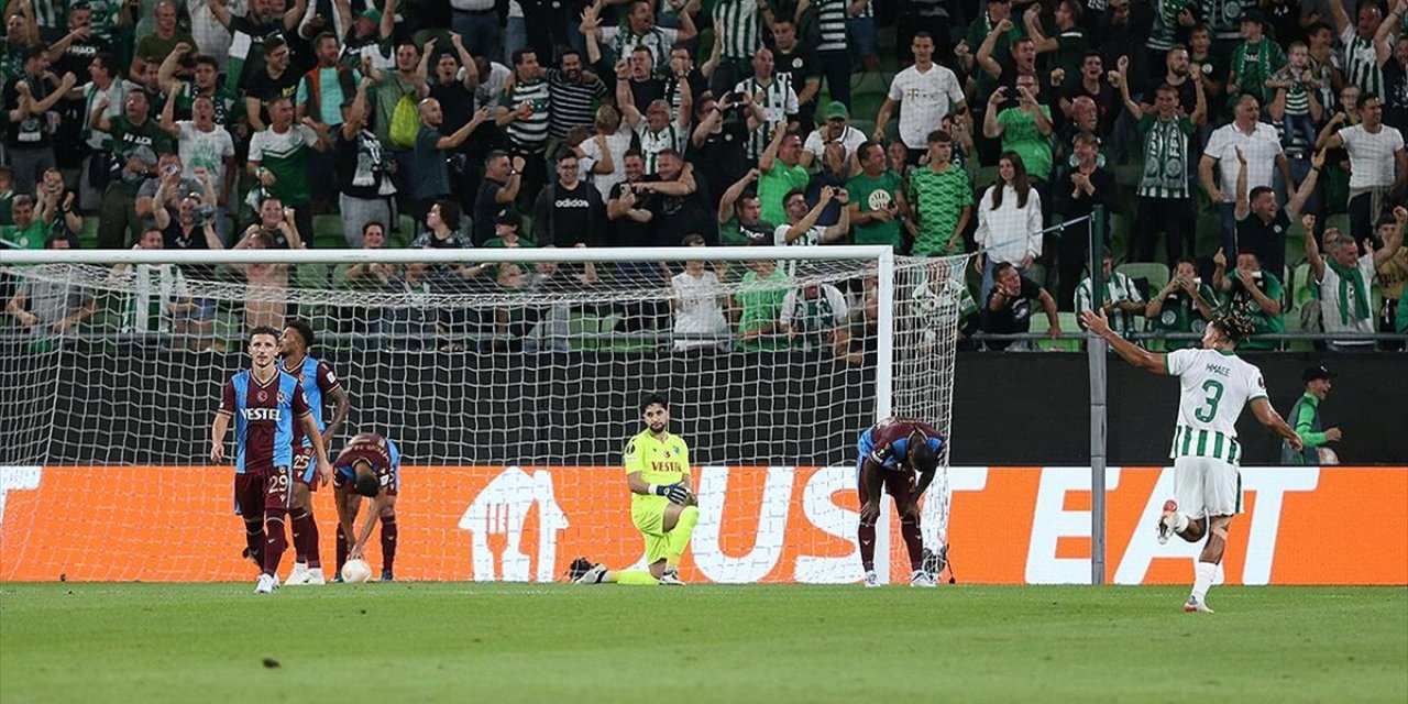 Trabzonspor Macaristan Temsilcisi Ferencvaros'a 3-2 Yenildi