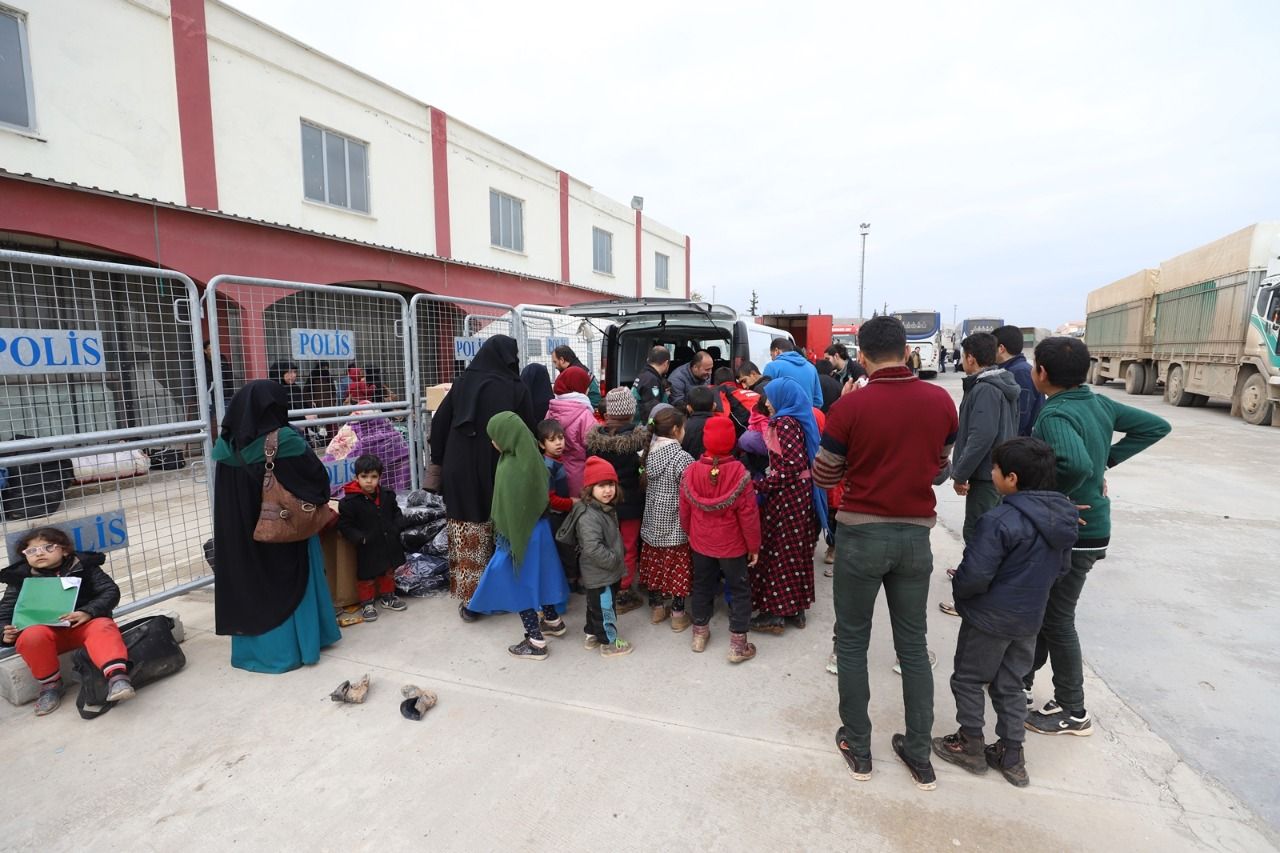 Iraklı aileler yurtlarına dönüyor