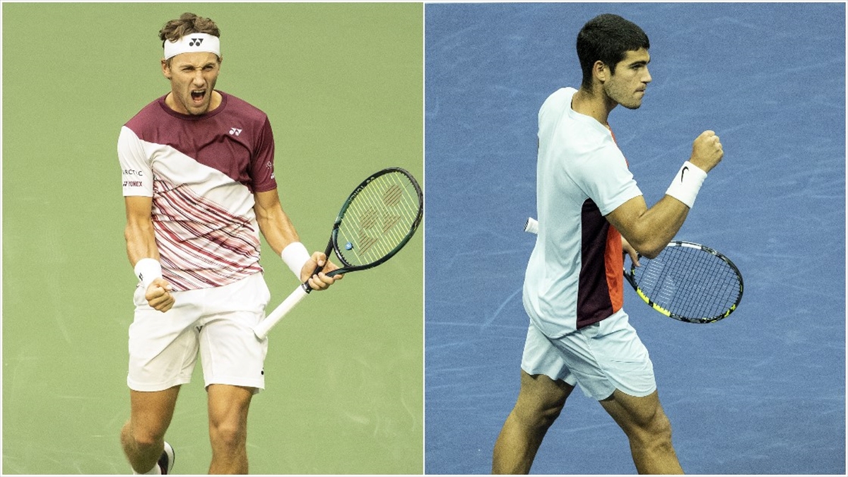 ABD Açık Tek Erkekler Finalinde Ruud İle Alcaraz Karşılaşacak