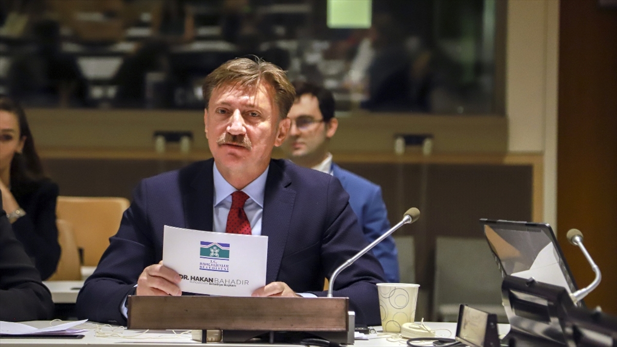 İstanbul Bahçelievler Belediye Başkanı Bahadır, Bm'de İklim Konulu Konferansta Konuştu