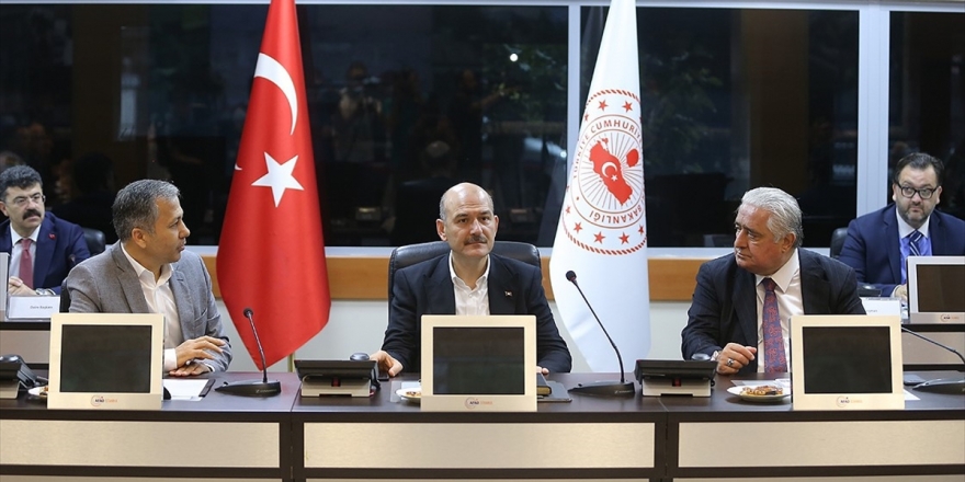 Soylu Seçim Güvenliği Toplantısına Katıldı