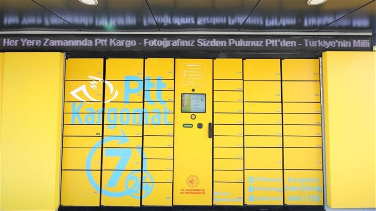 PTT Kargomat 1,2 Milyon Kişi Tarafından Kullanıldı