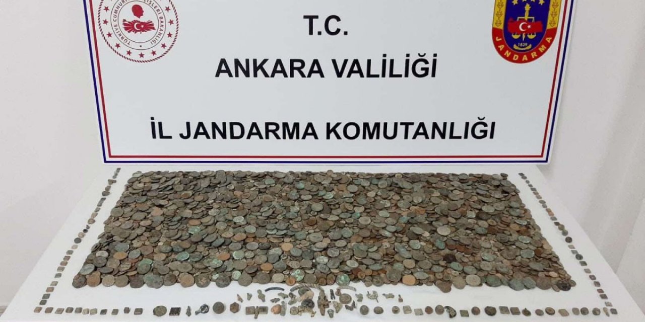 Ankara'da tarihi eser kaçakçılarına operasyon