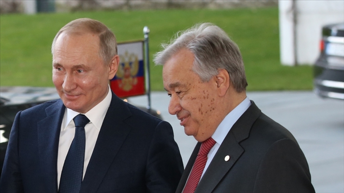 Guterres, Putin'le Tahıl Sevkiyatı Anlaşması'nın Genişletilmesini Görüştü
