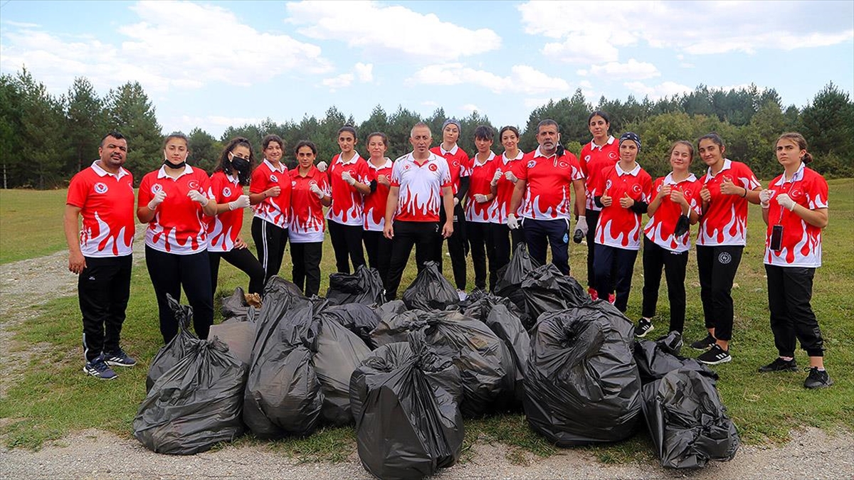 Milli Boksörlerden Çevre Duyarlılığı