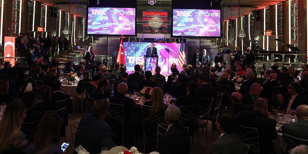 Tasc, Cumhurbaşkanı Erdoğan İle Abd Türk Toplumunu New York'ta Bir Araya Getirdi