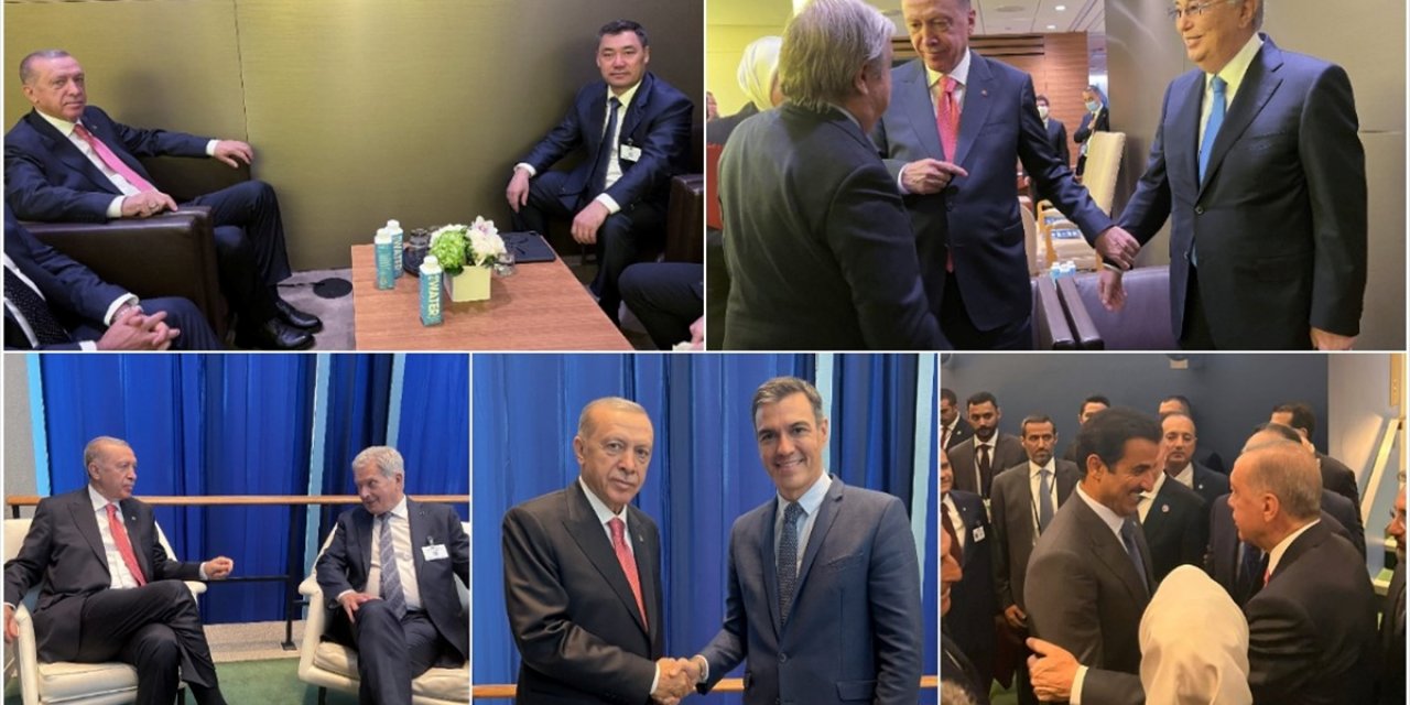 Cumhurbaşkanı Erdoğan Bm Genel Merkezi'nde Devlet Ve Hükümet Başkanları İle Görüştü