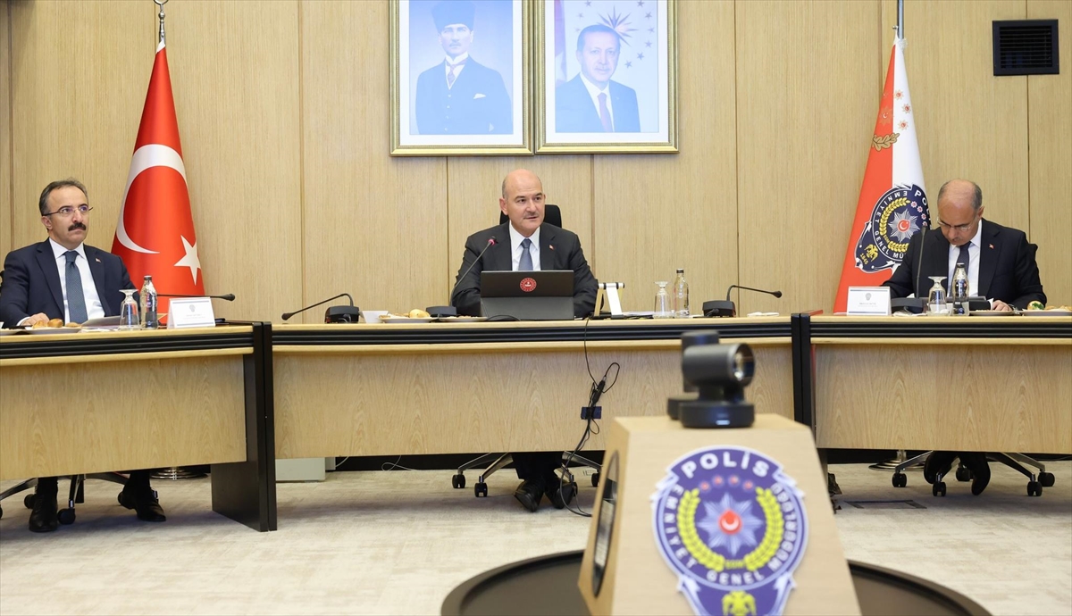 Bakan Soylu Başkanlığında Asayiş Değerlendirme Toplantısı Yapıldı