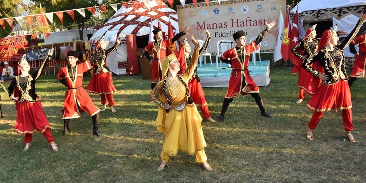 Türk Dünyası Kültür Başkenti Bursa'da "Manas Haftası" Etkinlikleri Başladı