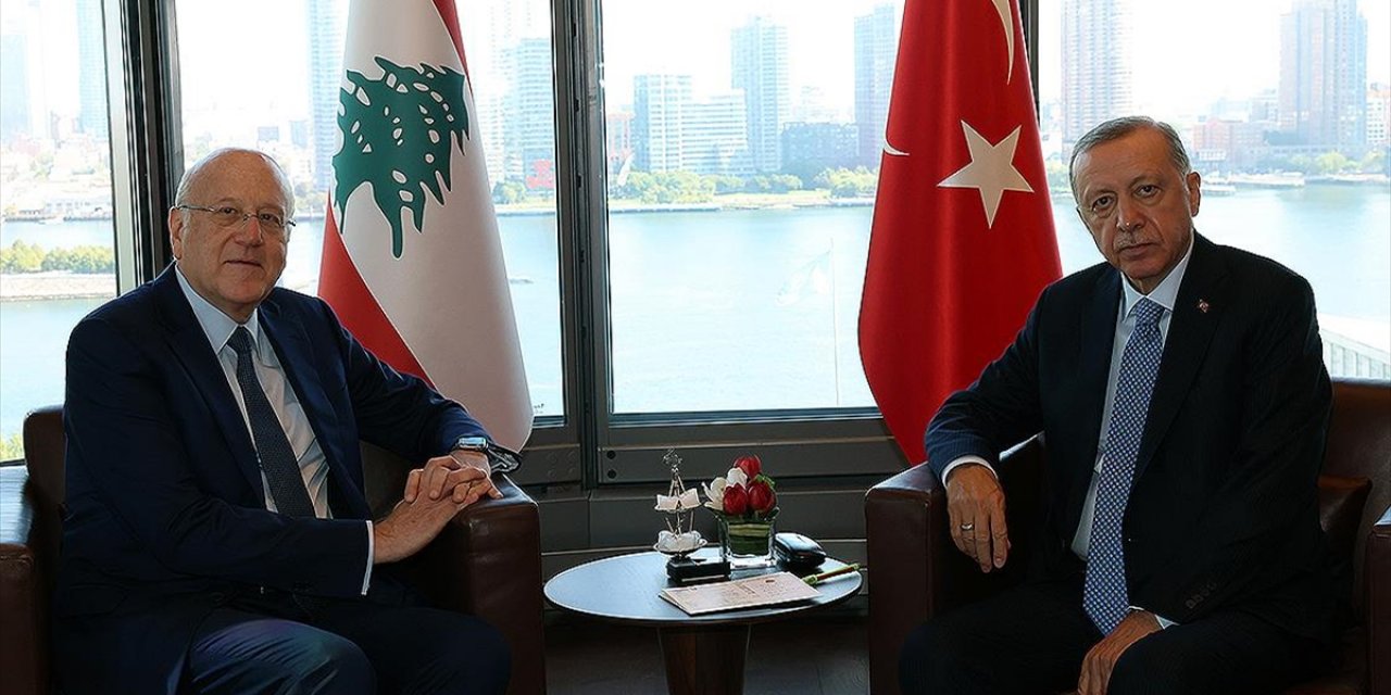 Cumhurbaşkanı Erdoğan, Lübnan Başbakanı Mikati İle Bir Araya Geldi