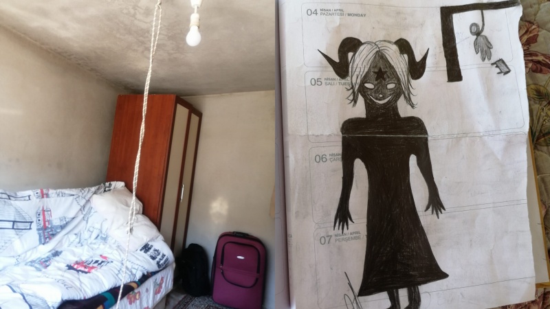 Yaşadığı istismarı çizmiş… Liseli kız intihara kalkıştı