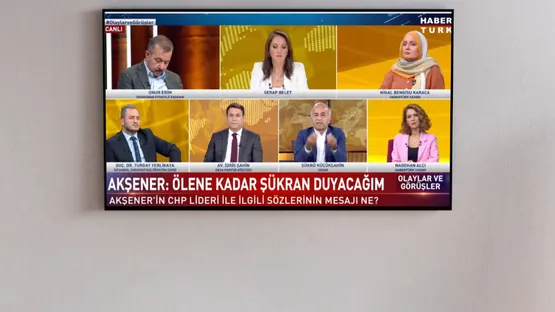 Habertürk ekranlarındaki kavga geceye damga vurdu!