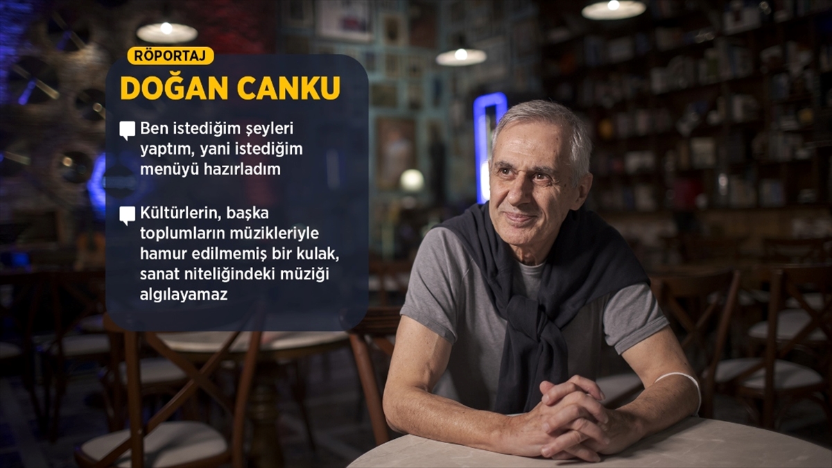 Doğan Canku, 60 Yıllık Müzik Serüvenini Anlattı