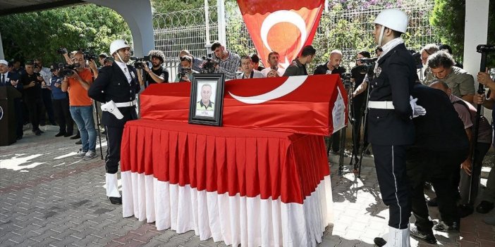 Şehit Polis Memuru Sedat Gezer İçin Cenaze Töreni Düzenlendi