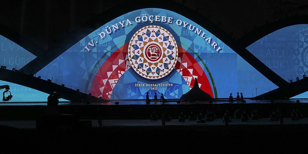 4. Dünya Göçebe Oyunları'nın Resmi Açılış Töreni Yapıldı