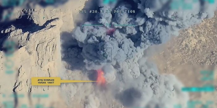 Irak'ın Kuzeyindeki Asos'a Yönelik Operasyonun Görüntüleri Paylaşıldı