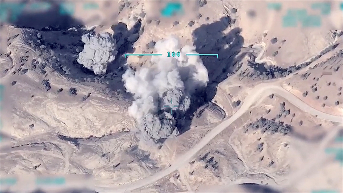 Irak'ın Kuzeyindeki Asos'a Yönelik Operasyonda 23 Terörist Etkisiz Hale Getirildi