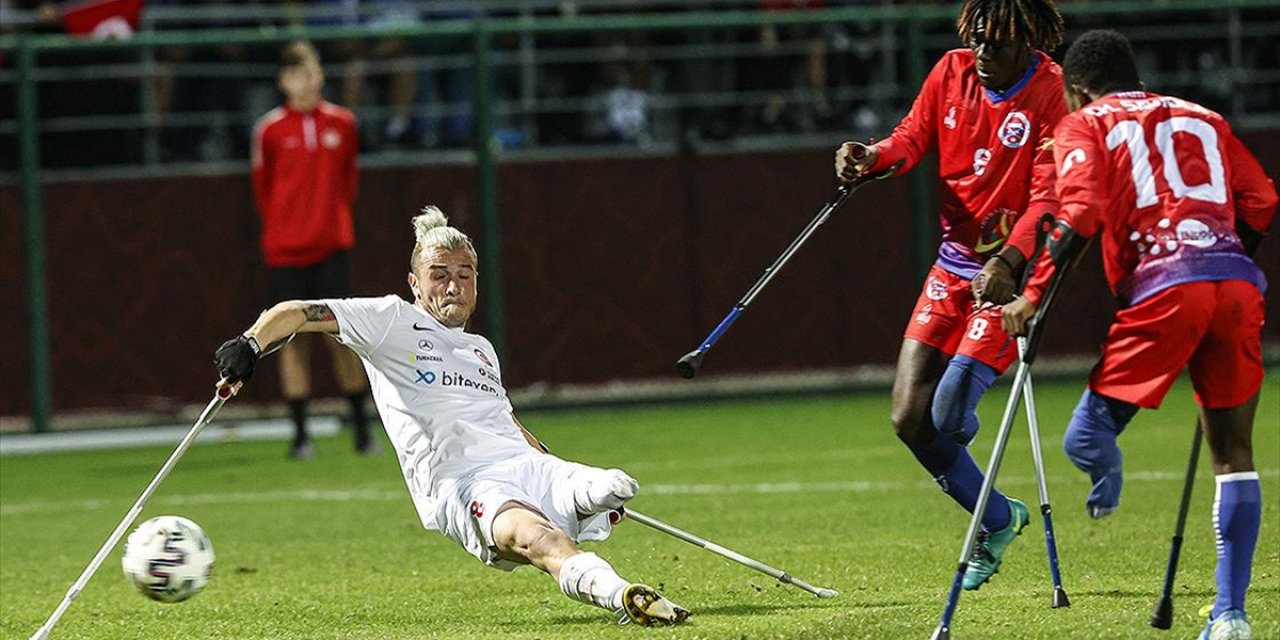 Ampute Futbol Milli Takımı, 2022 Dünya Kupası A Grubu'ndaki Son Maçında Haiti İle Berabere Kaldı