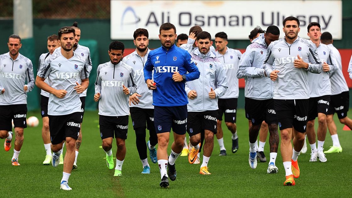Trabzonspor, Monaco Maçı Hazırlıklarını Sürdürdü