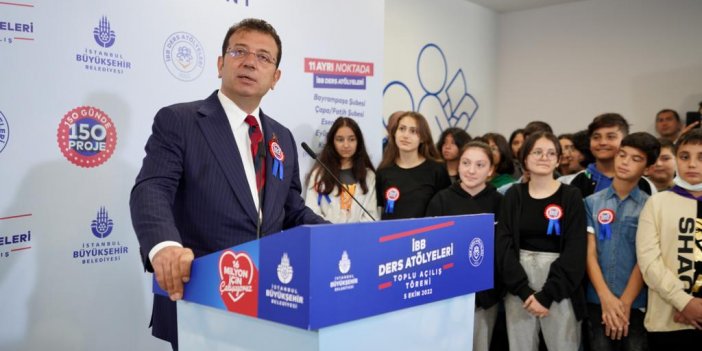 İmamoğlu: Adaletsizliğe, Eşitsizliğe Dönük Ortamları Tamir Etmeye Gayret Göstereceğiz