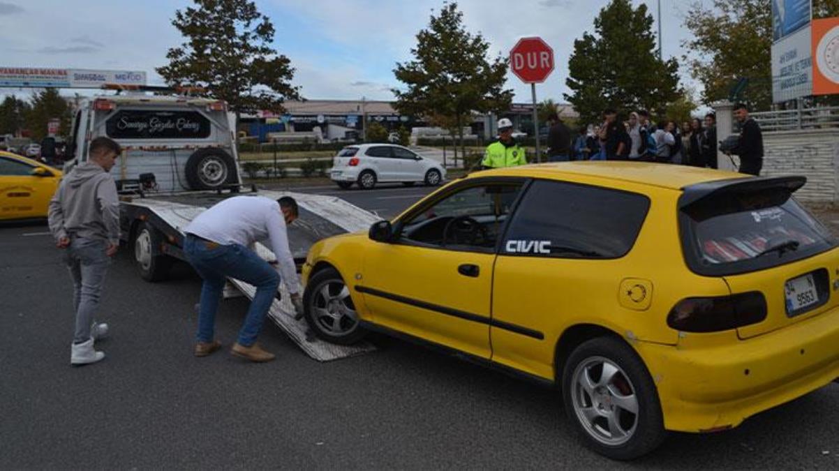Drift şov pahalıya patladı!