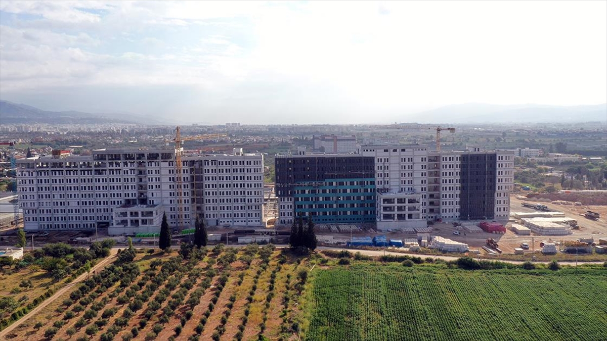 Aydın Şehir Hastanesi İnşaatının Yüzde 65'i Tamamlandı