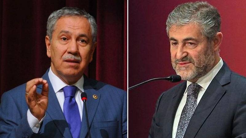 Bülent Arınç, Bakan Nebati’yi tiye aldı