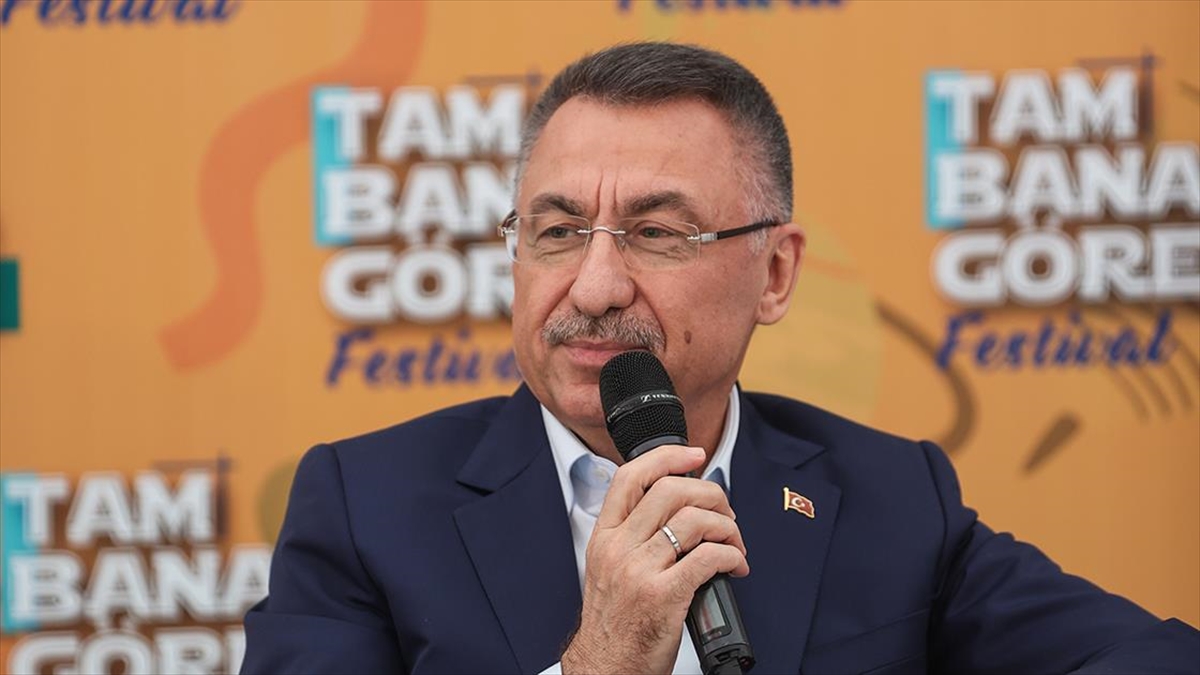 Cumhurbaşkanı Yardımcısı Oktay: Varsanız 'Anayasayla Değiştirelim' Dedik