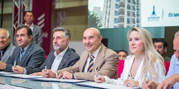 İzmir’de Halk Konut projesi kapsamında 7 kooperatifle protokol imzalandı