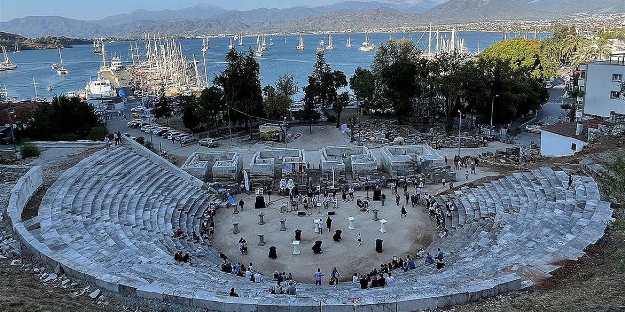 Fethiye'deki Telmessos Antik Tiyatrosu Hizmete Açıldı