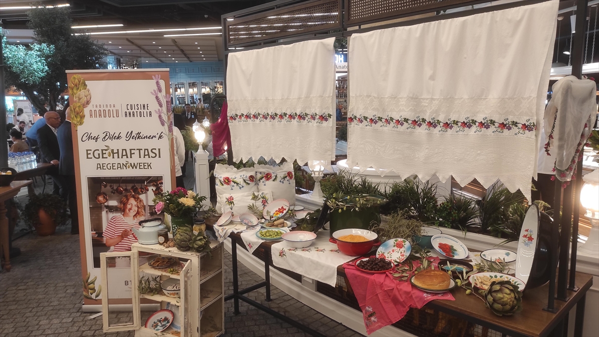 Ege'nin Kadim Lezzetleri İstanbul Havalimanı'nda Sergileniyor