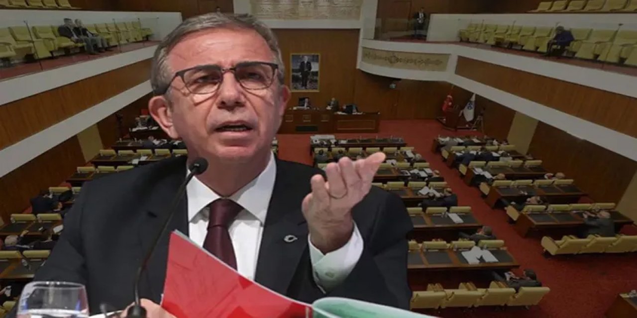 Mansur Yavaş duyurdu! İflas bayrağı çekilmiştir