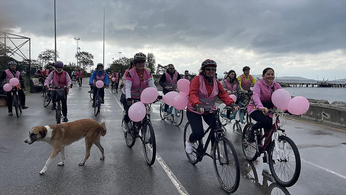 Kadınlar Meme Kanserinde Farkındalık İçin Pedal Çevirdi