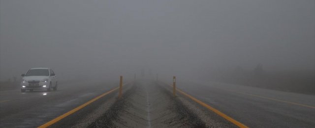 Kastamonu'da Sis Etkili Oluyor