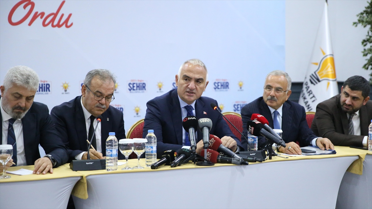 Kültür Ve Turizm Bakanı Ersoy: 47 Milyon Turist, 37 Milyar Dolar Gelir Hedefinin Yakalanmasında Sıkıntı Görmüyorum