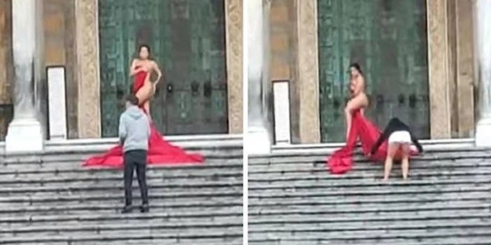 Çıplak fotoğraf çekimi ülkeyi karıştırdı
