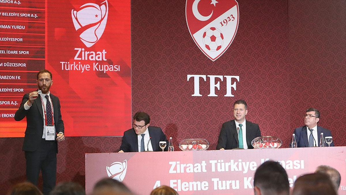 Ziraat Türkiye Kupası 4. Eleme Turunun Eşleşmeleri Belli Oldu