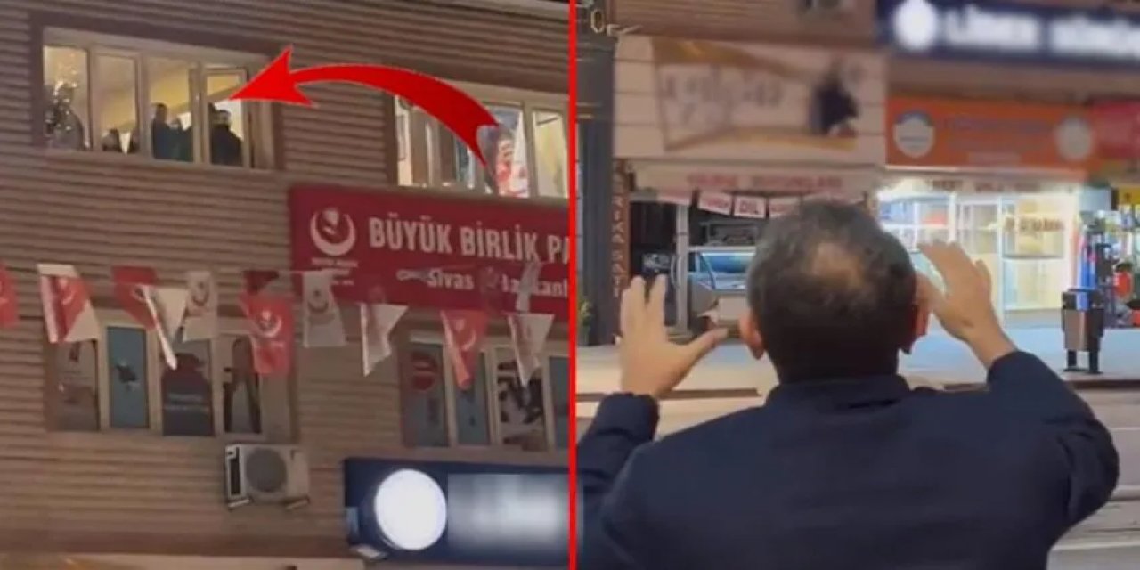 Sivas'ta ziyaretde bulunan İmamoğlu'na BBP'lilerden sürpriz teklif