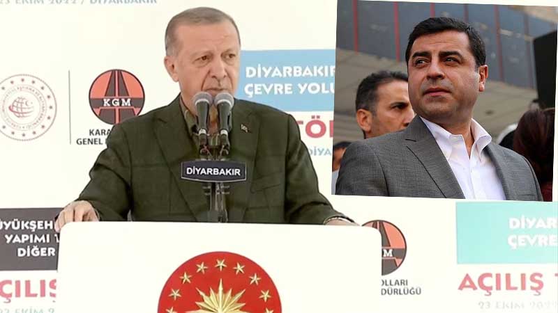Erdoğan’dan Demirtaş’a: Bu adam Kürt değil